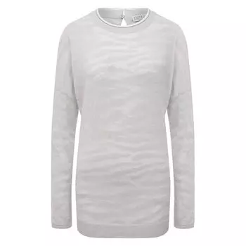 Льняной пуловер Brunello Cucinelli