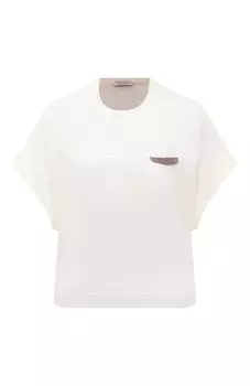 Льняной пуловер Brunello Cucinelli