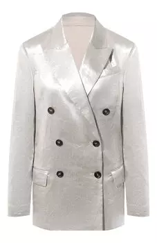 Льняной жакет Brunello Cucinelli