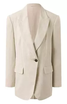 Льняной жакет Brunello Cucinelli