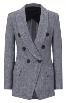 Льняной жакет Emporio Armani