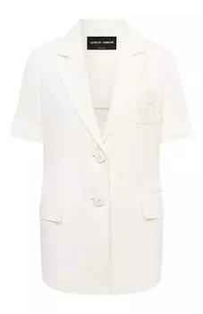 Льняной жакет Giorgio Armani