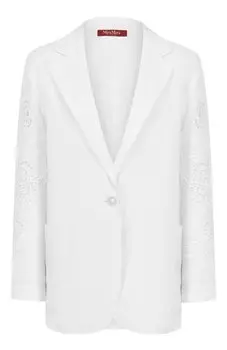 Льняной жакет Max Mara Studio