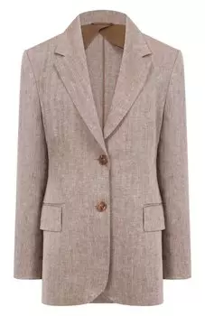 Льняной жакет Max Mara Studio