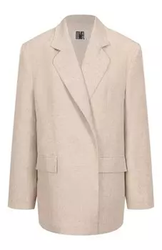 Льняной жакет с отделкой стразами In the mood for love