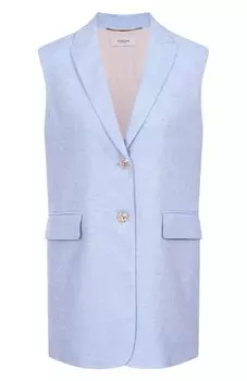 Льняной жилет Agnona