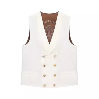 Льняной жилет Brunello Cucinelli