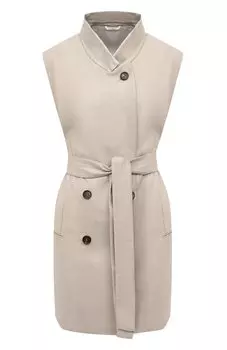 Льняной жилет Brunello Cucinelli