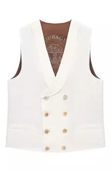 Льняной жилет Brunello Cucinelli