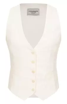 Льняной жилет Forte Dei Marmi Couture