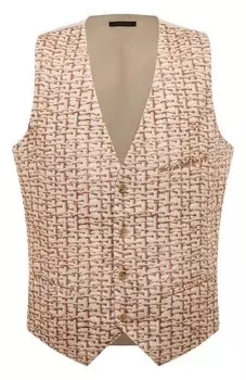 Льняной жилет Giorgio Armani