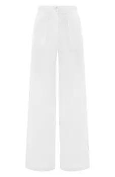 Льняные брюки 120% Lino