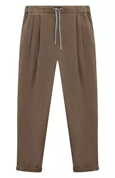 Льняные брюки Brunello Cucinelli