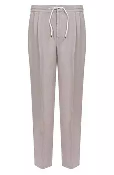 Льняные брюки Brunello Cucinelli
