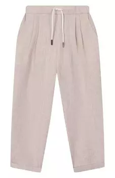 Льняные брюки Brunello Cucinelli