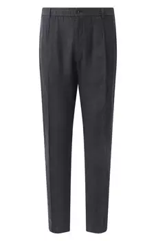 Льняные брюки Emporio Armani