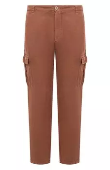 Льняные брюки-карго 120% Lino