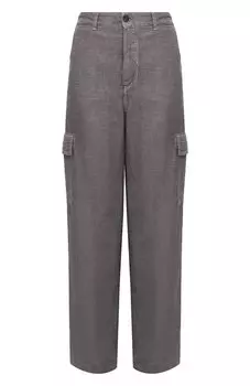 Льняные брюки-карго 120% Lino