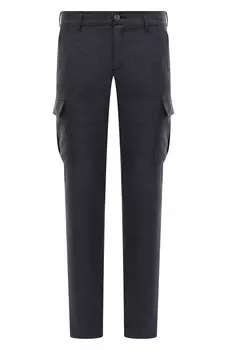 Льняные брюки-карго Zilli