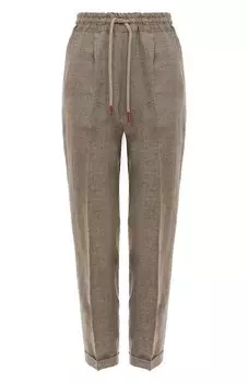 Льняные брюки Kiton