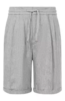Льняные шорты Brunello Cucinelli