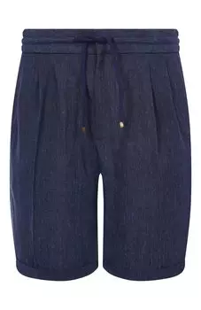 Льняные шорты Brunello Cucinelli