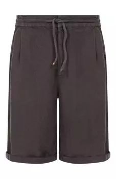 Льняные шорты Brunello Cucinelli