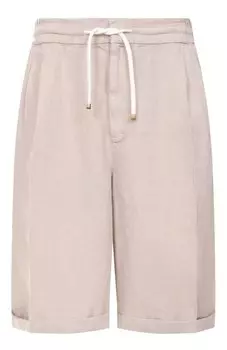 Льняные шорты Brunello Cucinelli