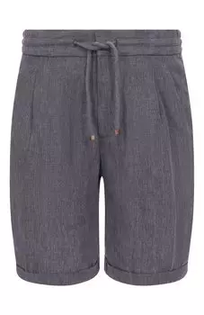 Льняные шорты Brunello Cucinelli