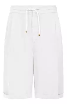 Льняные шорты Brunello Cucinelli