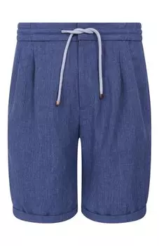 Льняные шорты Brunello Cucinelli
