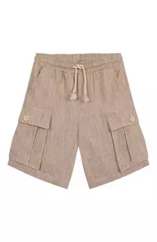 Льняные шорты-карго Dolce & Gabbana