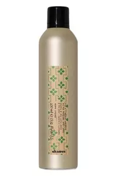 Лак средней фиксации для эластичного глянцевого стайлинга More Inside (400ml) Davines