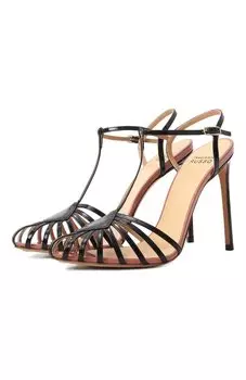Лакированные босоножки Francesco Russo