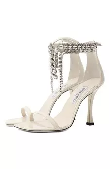 Лакированные босоножки Verity 100 Jimmy Choo