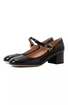 Лакированные туфли Mary Ribbon 45 Gianvito Rossi