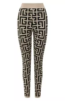 Легинсы из вискозы Balmain x Rossignol Balmain