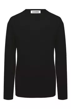 Лонгслив из хлопка и кашемира Jil Sander