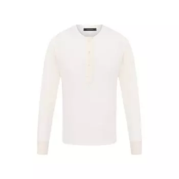 Лонгслив из хлопка и шелка Ermenegildo Zegna