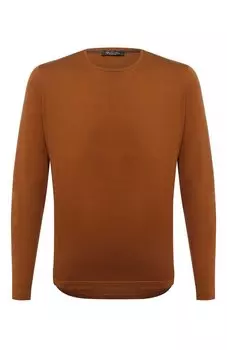 Лонгслив из шелка и хлопка Loro Piana