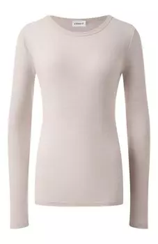 Лонгслив из шерсти и шелка Zimmerli