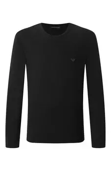 Лонгслив из вискозы Emporio Armani