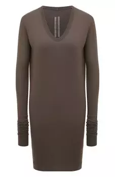 Лонгслив из вискозы и шелка Rick Owens