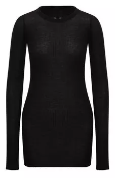 Лонгслив из вискозы и шелка Rick Owens