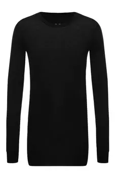 Лонгслив из вискозы и шелка Rick Owens