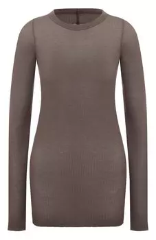 Лонгслив из вискозы и шелка Rick Owens