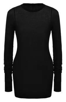 Лонгслив из вискозы и шелка Rick Owens