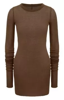 Лонгслив из вискозы и шелка Rick Owens