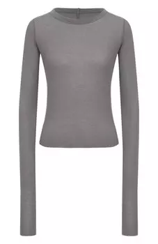 Лонгслив из вискозы и шелка Rick Owens