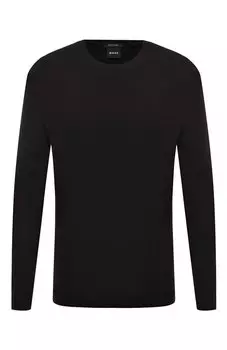 Лонгслив из вискозы и шерсти BOSS